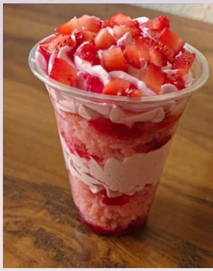 Seasonal strawberry delight